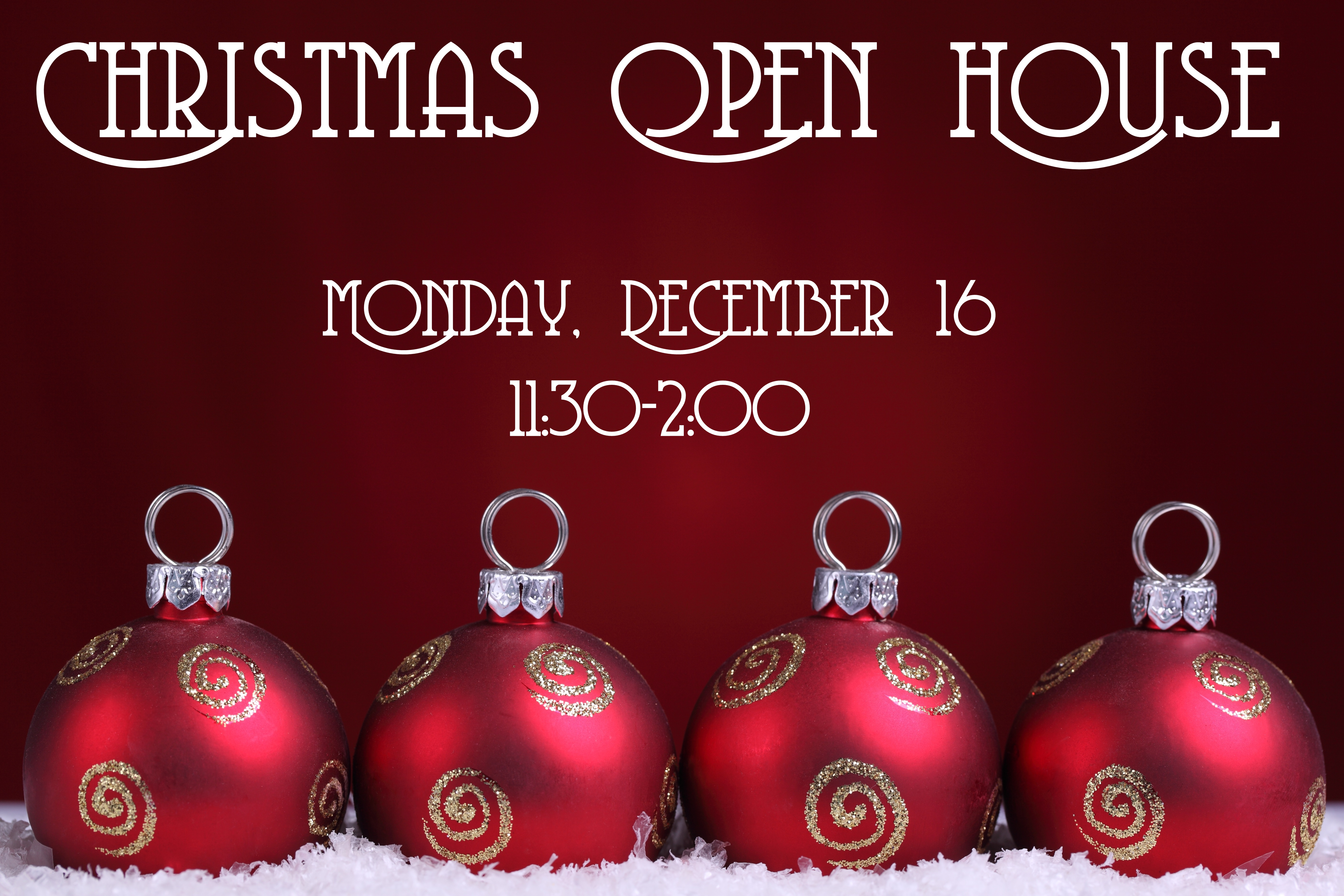 Christmas Open House